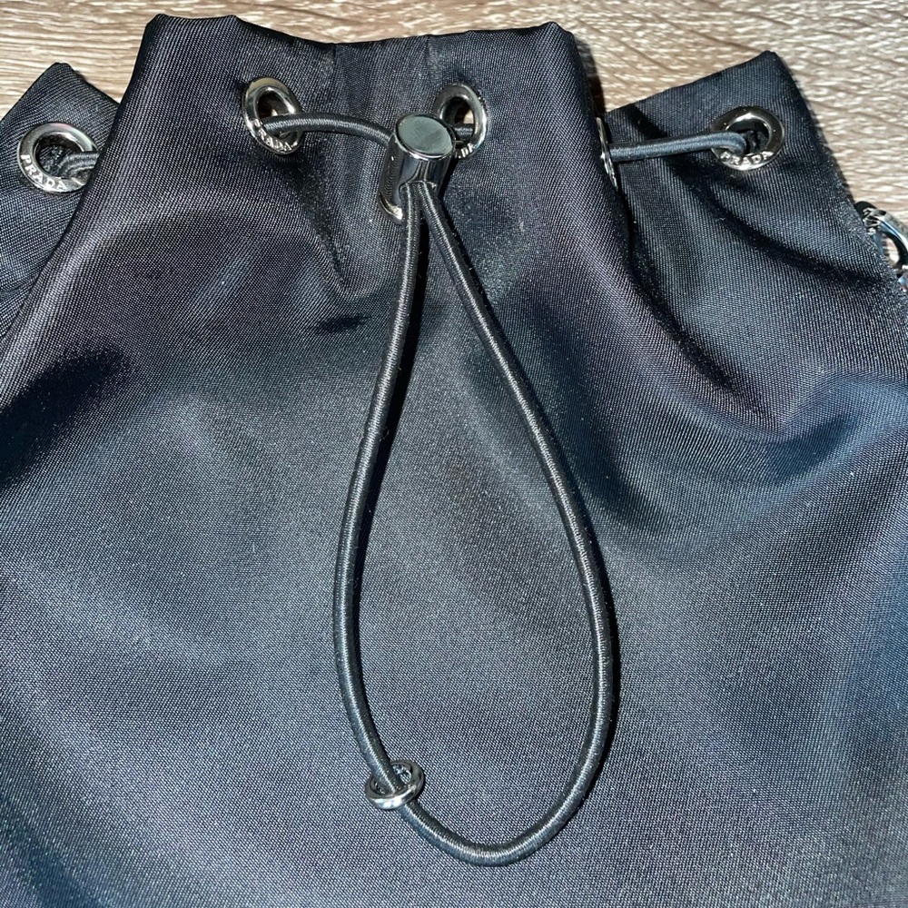 Black Prada Nylon Pouch - Picture 5 of 14